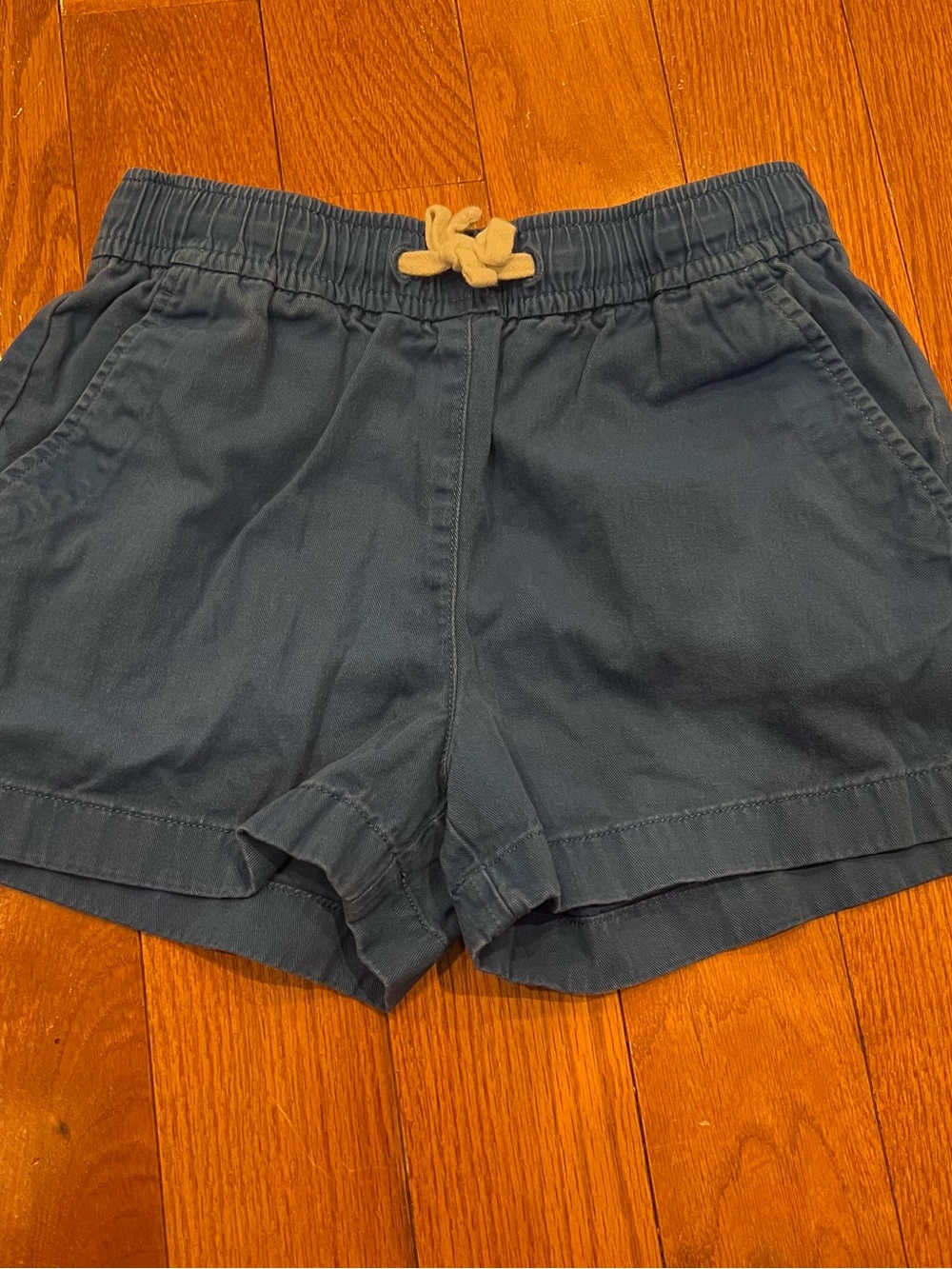 Crewcuts J.Crew Girls Blue Purple Drawstring Chino Shorts Size 10